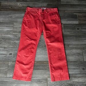 Express Finn Slim Fit Chinos Pants Coral Men's Size 29x30 Cotton Blend